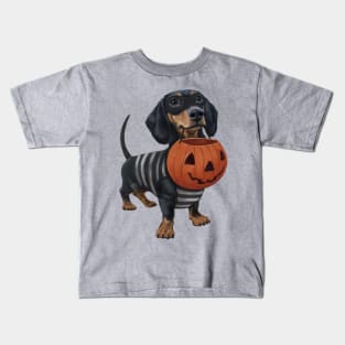 Happy Halloweenie Kids T-Shirt